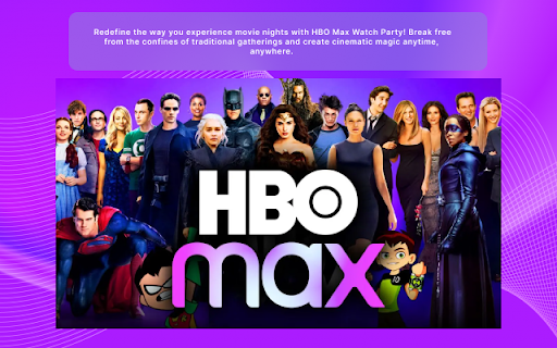 HBO Max Party screenshot