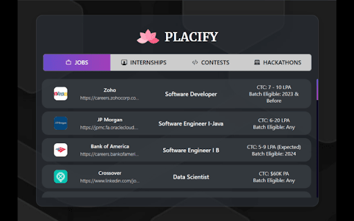 Placify screenshot