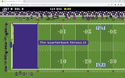 Retro Bowl Unblocked Game screenshot