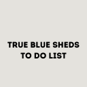 TRUE BLUE SHEDS To Do List icon