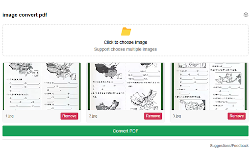 image convert pdf screenshot