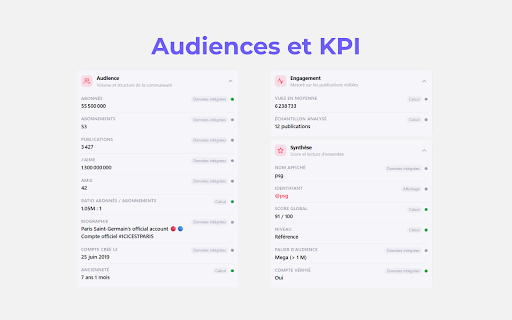 Social Media Analytics screenshot