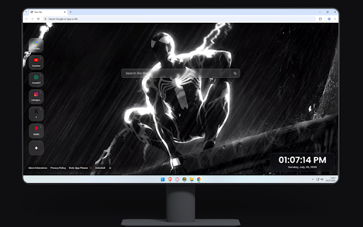 Spider Man Symbiote Suit Live Wallpaper screenshot