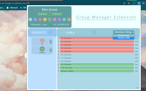 Group Manager screenshot