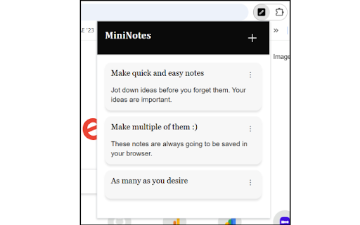MiniNotes - Make notes and tasks screenshot