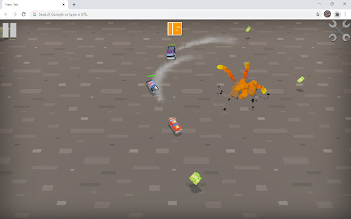 Endless Car Chase Police Escape Game screenshot
