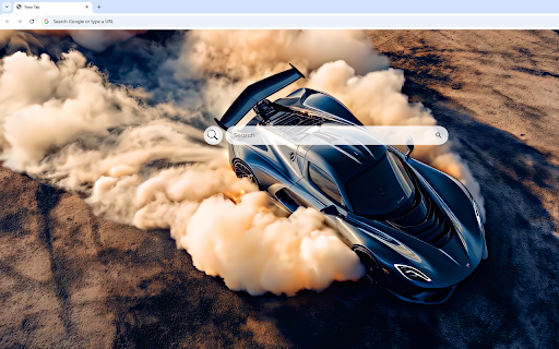 Black Car Smoke Live Wallpaper screenshot