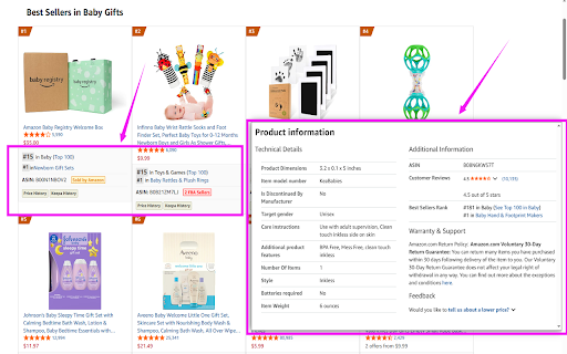 DS Amazon Quick View AI screenshot