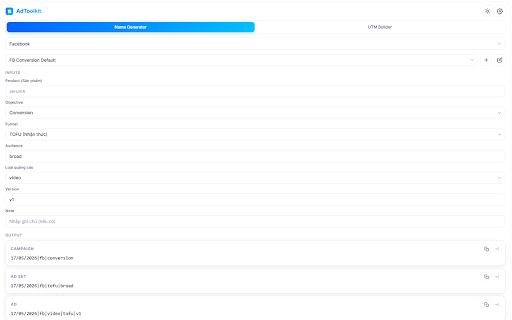 AdToolkit screenshot