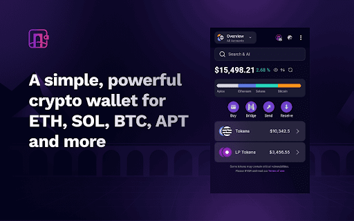 Pontem Crypto Wallet - Eth, Sol, BTC + screenshot