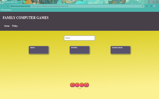 Family Computer Games screenshot