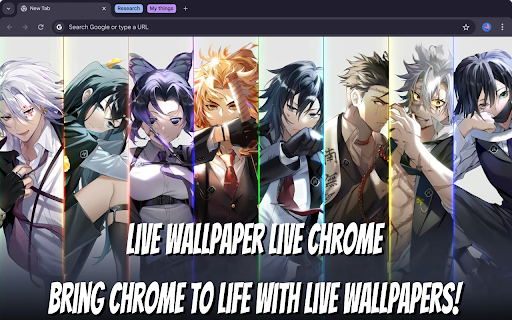 Anime Live Wallpaper screenshot