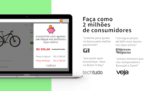 Reduza: Testador de cupons para suas compras screenshot