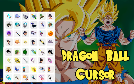 Dragon Ball Cursor - Custom Anime Cursor for Chrome screenshot