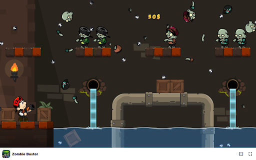 Zombie Buster Game in Browser - Free & Offline available screenshot
