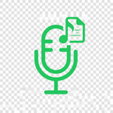 WhatsApp Web Audio File to Voice icon