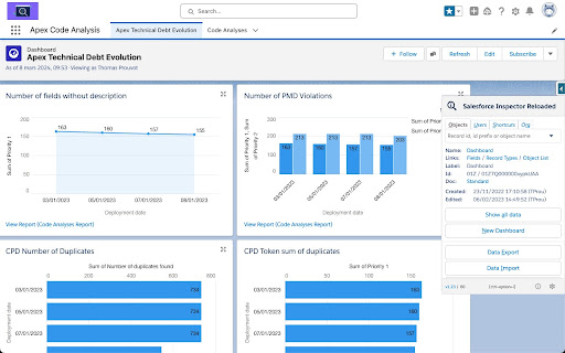 Salesforce Inspector Reloaded screenshot