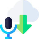 Download audio message Messenger/Instagram icon