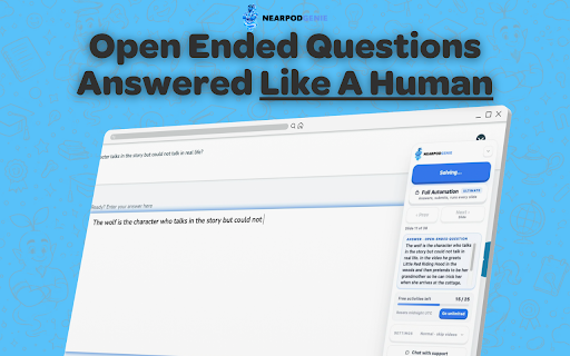Nearpod Genie | Get Instant Nearpod Answers | The #1 Nearpod Hack screenshot