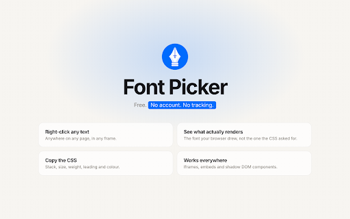 Font Picker screenshot