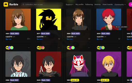 Shonen Junk - Rarity Tool screenshot