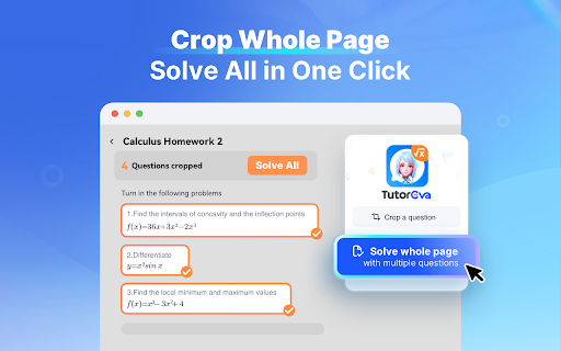 TutorEva - AI Homework Helper beyond GPT-4 screenshot