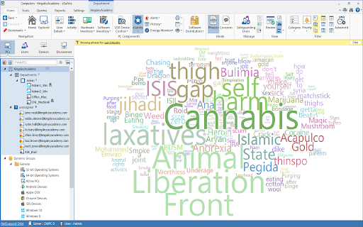 NetSupport DNA Agent screenshot