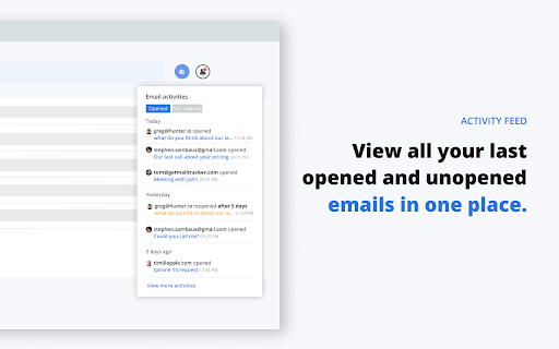 MailTracker: Email tracker for Gmail screenshot