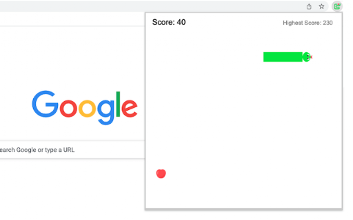 Apple Snake Game screenshot