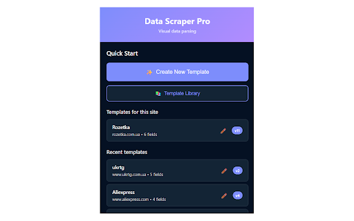 Data Scraper Pro screenshot