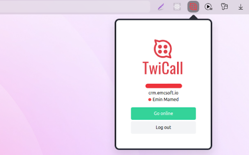 BiTwiCall screenshot