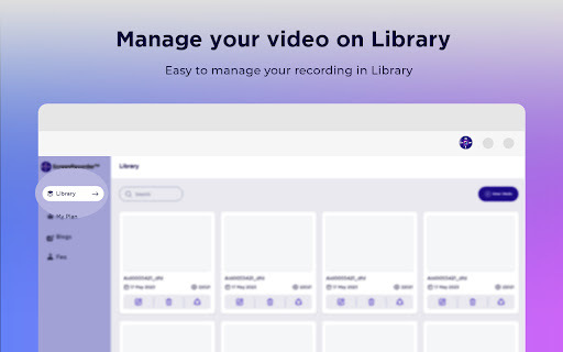Screen Recorder with Webcam + Video Editor screenshot