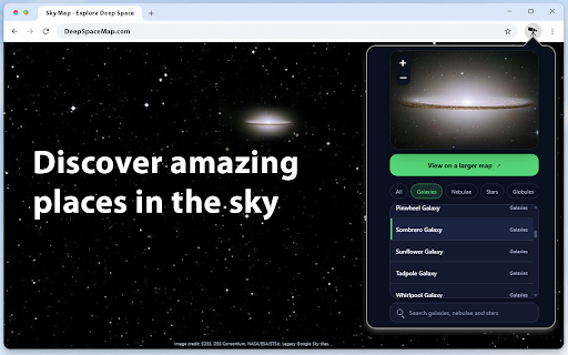 Sky Map - Explore Deep Space screenshot