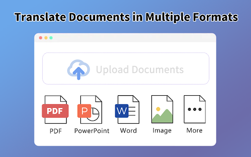 Document Translator - Translate PDF, PPT online screenshot
