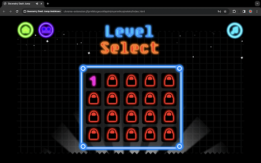 Geometry Dash Jump Meltdown screenshot