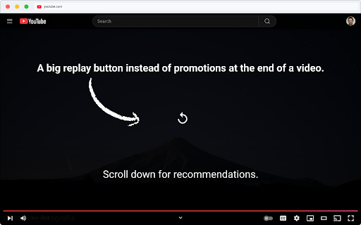 Simplify YouTube screenshot