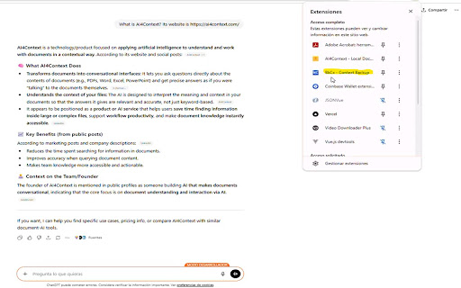 BkCx - Backup Contextual screenshot