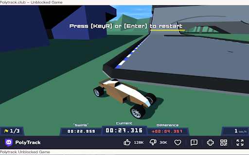 Polytrack Unblocked Game screenshot