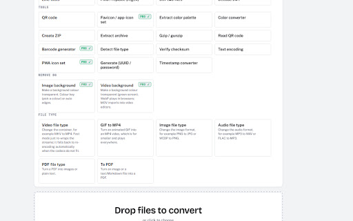 Foundry · Local File Converter screenshot