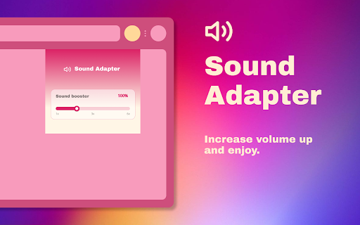 Sound adapter - Boost your volume screenshot