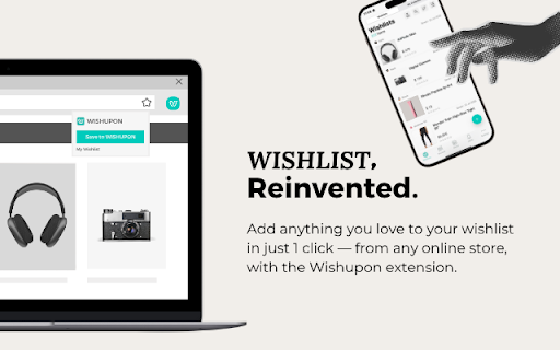 WISHUPON - A Shopping Wishlist Clipper screenshot