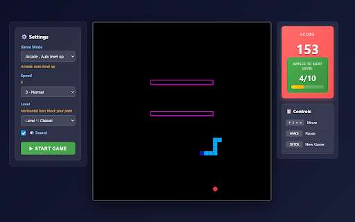 Classic Snake Game screenshot