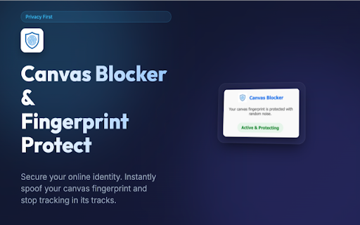 Canvas Blocker & Fingerprint Protect screenshot