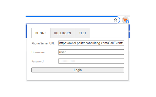 PCS Screenpop for Bullhorn screenshot