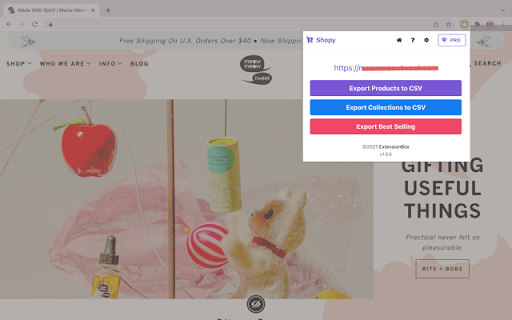 Shopy - Shopify Spy screenshot
