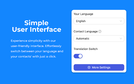 BLUESKY Translator - Automatic message and post translator screenshot