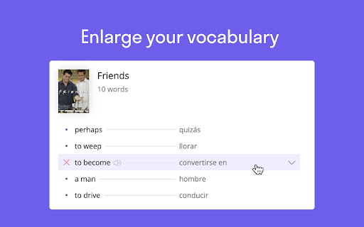 Subtly — Subtitles. Translator. Word training screenshot