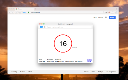 Auto Shutdown screenshot