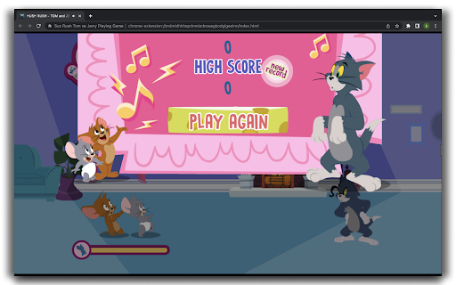 Hush Rush Tom and Jerry HTML5 Game screenshot