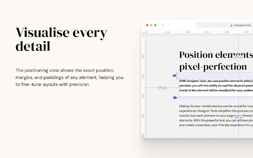 Designer Tools screenshot
